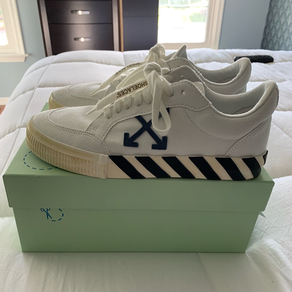 Off-White Low Vulcanized Eco Canvas - Size 42